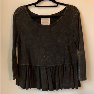 Free People Peplum Top